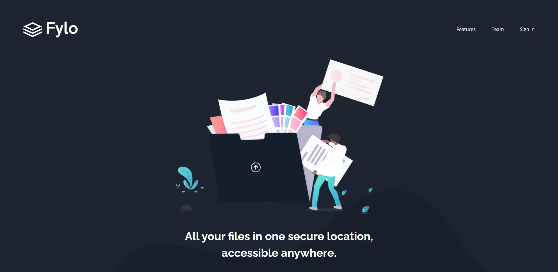 Fylo Landing Page